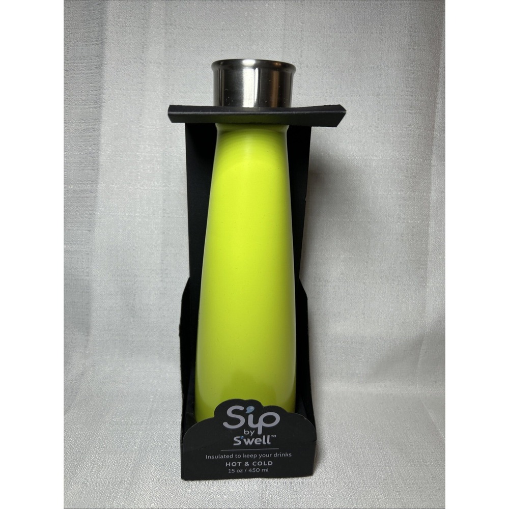 Sip by SWELL 15 oz Stainless Steel/Apple Green Hot Cold